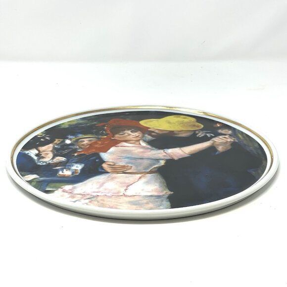 Vintage Limoges‎ Doric  10” Renoir Collector’s Plate Le Bal À Bougival - Picture 4 of 5
